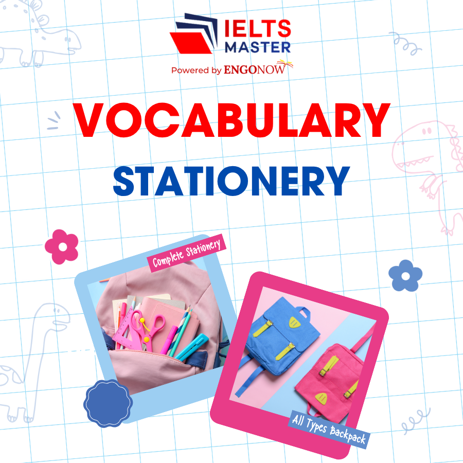 từ vựng tiếng Anh chủ đề Stationery