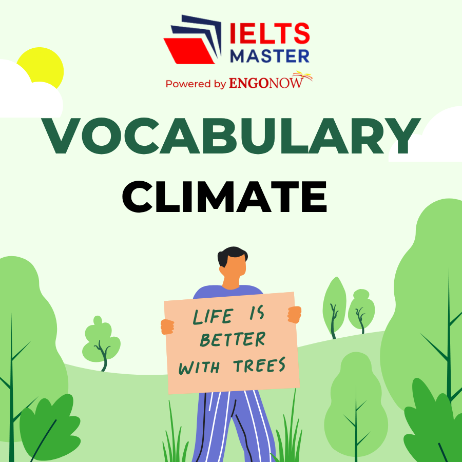 từ vựng tiếng Anh chủ đề climate
